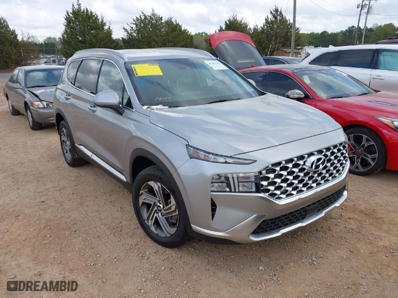 2022 Hyundai Santa Fe SEL with VIN 5NMS24AJXNH412919, listed as a IAAI auction lot 41943656 with 38,018 mi miles. Bid and sale history available at carsss.com. Image 1.