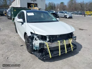 2019 Toyota Camry XSE with VIN 4T1B61HK3KU686948, listed as a IAAI auction lot 42065656 with 110,648 mi miles. Bid and sale history available at carsss.com. Image 6.