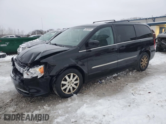 2013 Chrysler Town & Country Touring with VIN 2C4RC1BG9DR737336, listed as a Copart auction lot 85334654 with 202,586 mi miles and Clean Title. Bid and sale history available at carsss.com. Image 1.