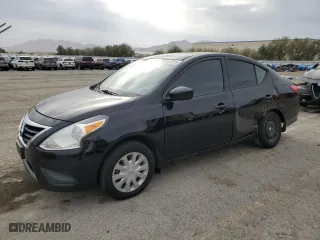 2017 Nissan Versa Sedan S Plus with VIN 3N1CN7AP7HL848381, listed as a Copart auction lot 51018415 with 88,218 mi miles and Salvage Title. Bid and sale history available at carsss.com. Image 1.