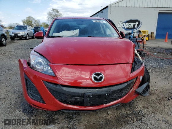 2011 Mazda 3 i Touring with VIN JM1BL1VG8B1477462, listed as a Copart auction lot 53268995 with 118,510 mi miles and Salvage Title. Bid and sale history available at DreamBid. Image 5.