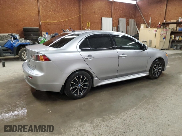 2015 Mitsubishi Lancer SE with VIN JA32V2FWXFU026431, listed as a Copart auction lot 55418835 with 164,899 mi miles and Salvage Title. Bid and sale history available at DreamBid. Image 3.