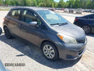 2013 Toyota Yaris L with VIN JTDKTUD35DD544570, listed as a IAAI auction lot 42062168 with 176,647 mi miles. Bid and sale history available at carsss.com. Image 1.