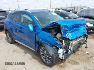 2019 Hyundai Tucson SEL with VIN KM8J33AL9KU011513, listed as a IAAI auction lot 41898571 with 33,982 mi miles. Bid and sale history available at carsss.com. Image 1.