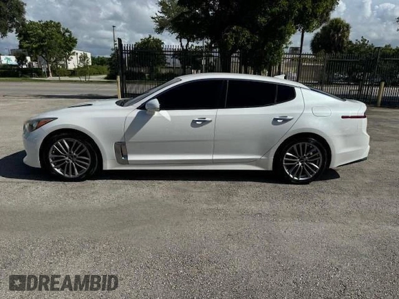2018 Kia Stinger with VIN KNAE15LAXJ6032888, listed as a Copart auction lot 80171614 with 155,318 mi miles and Non Repairable. Bid and sale history available at DreamBid. Image 12.