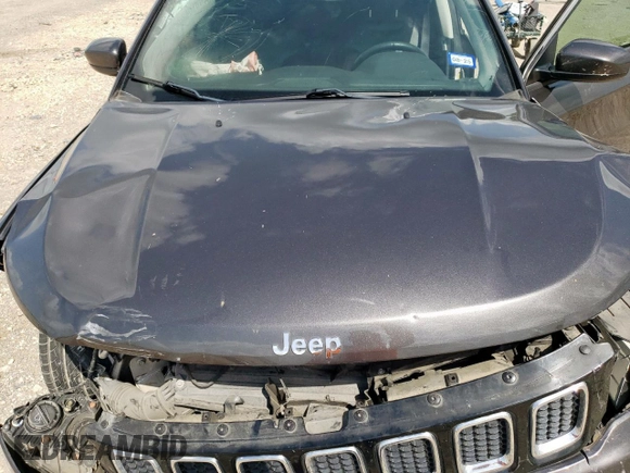2019 Jeep Compass Latitude с VIN 3C4NJCBBXKT726442, выставлен на аукционе Copart как лот 61776265 с пробегом 63 934 миль миль и Списание • Salvage title. История ставок и продаж доступна на DreamBid. Изображение 12.