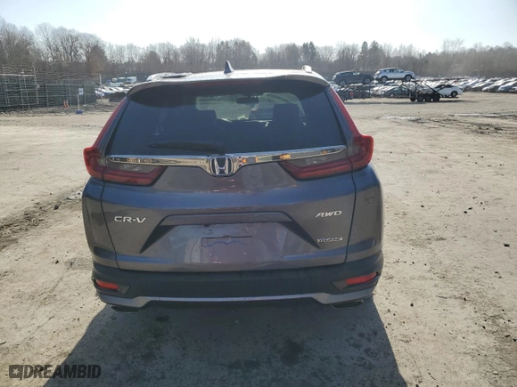 2021 Honda CR-V Touring with VIN 2HKRW2H95MH614913, listed as a Copart auction lot 48688525 with 29,461 mi miles and Salvage Title. Bid and sale history available at carsss.com. Image 6.