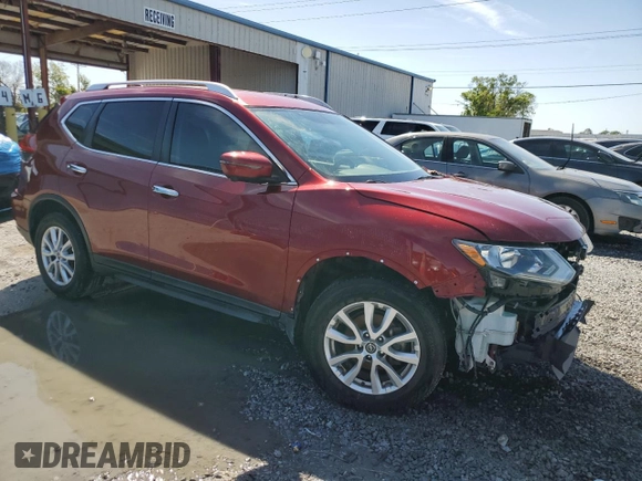 2018 Nissan Rogue SV with VIN 5N1AT2MT0JC841386, listed as a Copart auction lot 48594315 with 157,416 mi miles and Salvage Title. Bid and sale history available at carsss.com. Image 4.