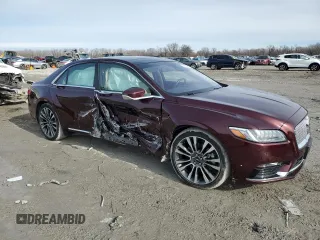 2019 Lincoln Continental Reserve with VIN 1LN6L9NC2K5602487, listed as a Copart auction lot 44539745 with 71,025 mi miles and Salvage Title. Bid and sale history available at DreamBid. Image 4.