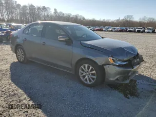 2012 Volkswagen Jetta Sedan SE w/Convenience with VIN 3VWDX7AJ3CM409072, listed as a Copart auction lot 43745455 with 135,678 mi miles and Salvage Title. Bid and sale history available at carsss.com. Image 4.
