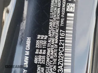 2023 BMW M4 Competition xDrive z VIN WBS43AZ02PCL21167, wystawiony jako Copart lot #50194395 z przebiegiem 34 506 mil mil oraz Szkoda całkowita • Salvage title. Historia ofert i sprzedaży dostępna na DreamBid. Obrazek 12.