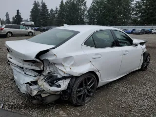 2015 Lexus IS 350 with VIN JTHCE1D29F5006227, listed as a Copart auction lot 87866325 with 106,325 mi miles and Salvage title. Bid and sale history available at DreamBid. Image 3.