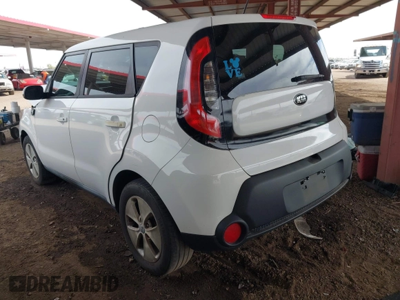2016 Kia Soul with VIN KNDJN2A21G7263536, listed as a IAAI auction lot 41723415 with 82,764 mi miles. Bid and sale history available at carsss.com. Image 3.