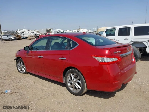 2013 Nissan Sentra SV with VIN 3N1AB7AP7DL765107, listed as a IAAI auction lot 41734294 with 263,857 mi miles. Bid and sale history available at carsss.com. Image 15.