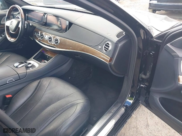 2016 Mercedes-Benz S-Class S 550 with VIN WDDUG8FB5GA217350, listed as a IAAI auction lot 41366106 with 62,540 mi miles. Bid and sale history available at carsss.com. Image 5.