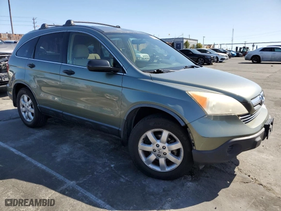 2008 Honda CR-V EX with VIN JHLRE38538C050589, listed as a Copart auction lot 51670175 with 185,738 mi miles and Salvage Title. Bid and sale history available at carsss.com. Image 4.
