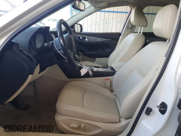 2017 Infiniti Q50 3.0t Premium with VIN JN1EV7AR3HM834493, listed as a Copart auction lot 54164395 with 165,329 mi miles and Clean Title. Bid and sale history available at carsss.com. Image 7.