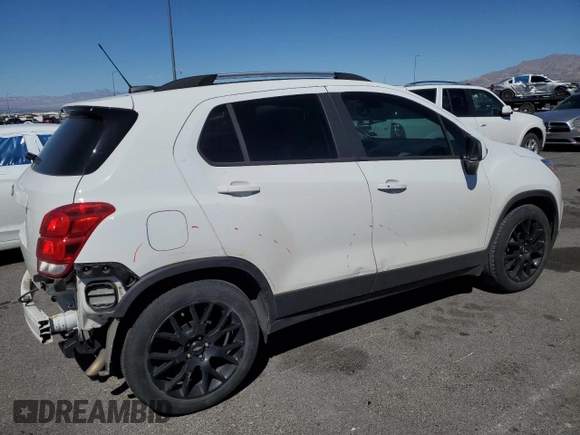 2021 Chevrolet Trax LT with VIN KL7CJLSB6MB355837, listed as a Copart auction lot 56608445 with 20,413 mi miles and Salvage title. Bid and sale history available at DreamBid. Image 3.