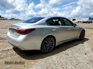 2018 Infiniti Q50 Red Sport 400 с VIN JN1FV7AP9JM461646, выставлен на аукционе Copart как лот 55785605 с пробегом 101 747 миль миль и Списание • Salvage title. История ставок и продаж доступна на DreamBid. Изображение 3.
