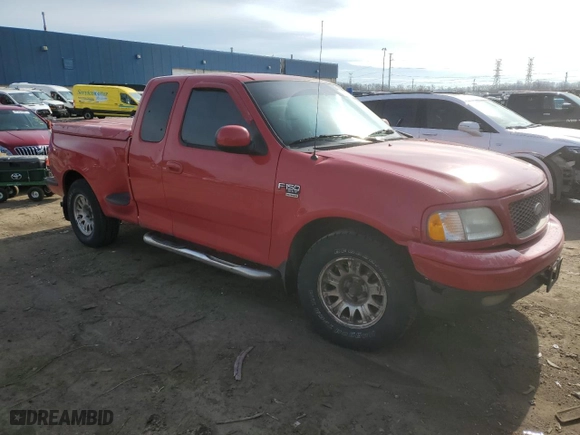 2003 Ford F-150 XL with VIN 1FTRX07W63KC66922, listed as a Copart auction lot 47565175 with 179,502 mi miles and Salvage Title. Bid and sale history available at carsss.com. Image 4.