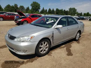 2005 Toyota Camry LE with VIN 4T1BE30K45U523837, listed as a Copart auction lot 59152605 with 62,431 mi miles and Salvage title. Bid and sale history available at DreamBid. Image 1.