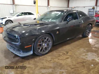 2016 Dodge Challenger 392 Hemi Scat Pack Shaker z VIN 2C3CDZFJ3GH275619, wystawiony jako Copart lot #60091305 z przebiegiem 51 395 mil mil oraz Szkoda całkowita • Salvage title. Historia ofert i sprzedaży dostępna na DreamBid. Obrazek 1.