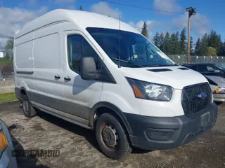 2023 Ford Transit Cargo with VIN 1FTBR1X8XPKB02372, listed as a IAAI auction lot 42022668 with 38,716 mi miles and . Bid and sale history available at DreamBid. Image 1.