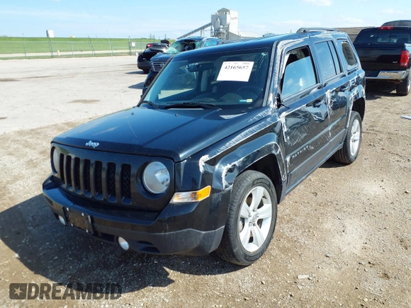 2014 Jeep Patriot Latitude with VIN 1C4NJRFB2ED501262, listed as a IAAI auction lot 42165657 with 107,551 mi miles and . Bid and sale history available at DreamBid. Image 17.