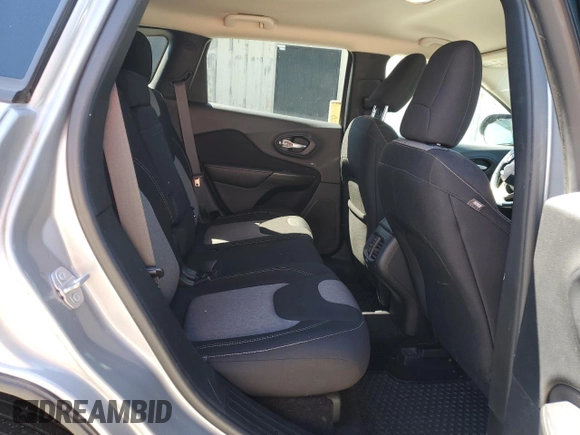 2017 Jeep Cherokee Sport with VIN 1C4PJMAB4HW544836, listed as a Copart auction lot 52512785 with 77,733 mi miles and Salvage Title. Bid and sale history available at DreamBid. Image 12.