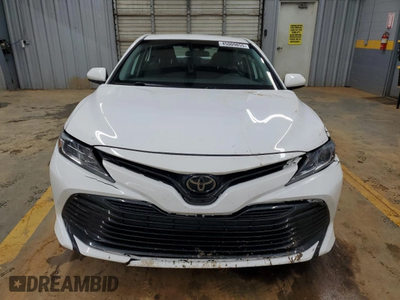 2019 Toyota Camry LE with VIN 4T1B11HKXKU701993, listed as a Copart auction lot 45009855 with 76,033 mi miles and Salvage Title. Bid and sale history available at carsss.com. Image 5.