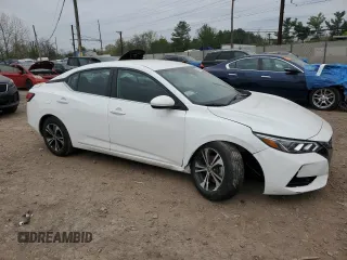 2023 Nissan Sentra SV with VIN 3N1AB8CV3PY239596, listed as a Copart auction lot 53833215 with 44,179 mi miles and Salvage Title. Bid and sale history available at carsss.com. Image 4.