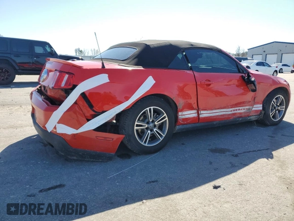 2012 Ford Mustang V6 with VIN 1ZVBP8EM9C5283128, listed as a Copart auction lot 48575425 with 149,401 mi miles and Salvage Title. Bid and sale history available at carsss.com. Image 3.