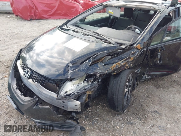 2014 Honda Civic Sedan EX with VIN 19XFB2F82EE082888, listed as a IAAI auction lot 41911732 with 183,450 mi miles. Bid and sale history available at carsss.com. Image 6.
