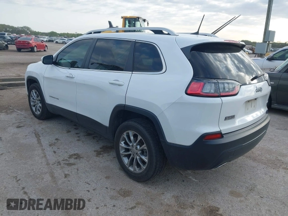 2019 Jeep Cherokee Latitude Plus with VIN 1C4PJLLN2KD171347, listed as a IAAI auction lot 41912894 with 197,233 mi miles and . Bid and sale history available at DreamBid. Image 3.