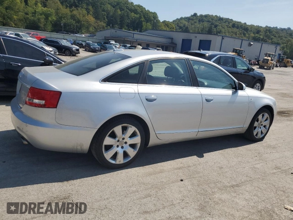 2006 Audi A6 with VIN WAUDG74F16N042092, listed as a Copart auction lot 70844864 with 188,745 mi miles and Salvage Title. Bid and sale history available at carsss.com. Image 3.