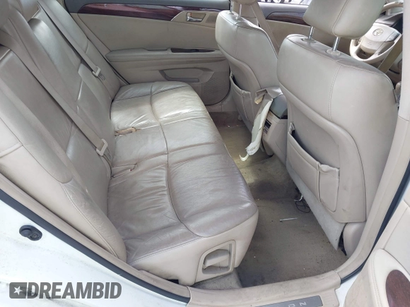 2009 Toyota Avalon XL with VIN 4T1BK36BX9U326841, listed as a IAAI auction lot 42156100 with 166,999 mi miles and . Bid and sale history available at DreamBid. Image 8.