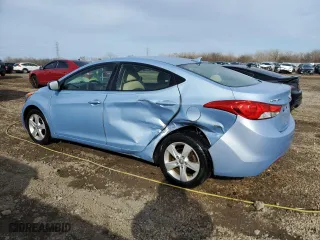 2011 Hyundai Elantra Ltd with VIN KMHDH4AE2BU104654, listed as a Copart auction lot 50152785 with 110,478 mi miles and Salvage Title. Bid and sale history available at carsss.com. Image 2.