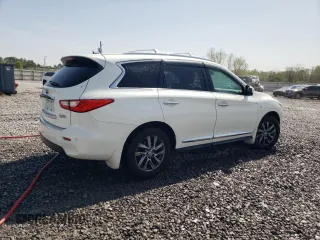 2015 Infiniti QX60 with VIN 5N1AL0MN6FC520143, listed as a Copart auction lot 51178675 with 114,577 mi miles and Salvage Title. Bid and sale history available at carsss.com. Image 3.