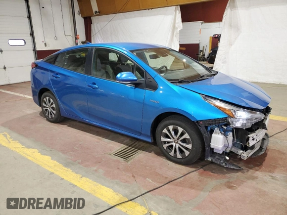 2022 Toyota Prius LE с VIN JTDL9MFU4N3041645, выставлен на аукционе Copart как лот 52727145 с пробегом 72 257 миль миль и Списание • Salvage title. История ставок и продаж доступна на DreamBid. Изображение 4.