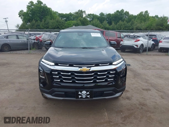 2025 Chevrolet Equinox FWD LT with VIN 3GNAXHEG3SL257204, listed as a IAAI auction lot 42421342 with 2,291 mi miles and . Bid and sale history available at DreamBid. Image 13.