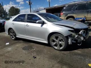 2012 Toyota Camry SE with VIN 4T1BK1FK4CU518459, listed as a Copart auction lot 50709425 with 114,006 mi miles and Salvage Title. Bid and sale history available at carsss.com. Image 4.