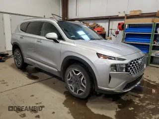 2022 Hyundai Santa Fe Hybrid Limited with VIN KM8S5DA17NU057607, listed as a Copart auction lot 41677575 with 19,111 mi miles and Salvage Title. Bid and sale history available at carsss.com. Image 4.