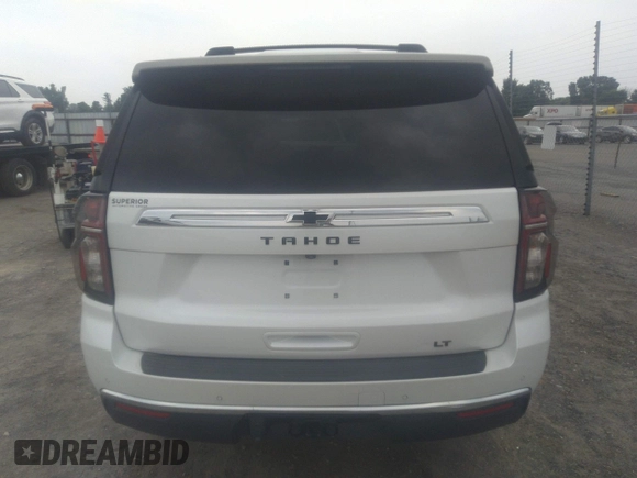 2022 Chevrolet Tahoe LT with VIN 1GNSKNKD5NR143276, listed as a IAAI auction lot 42268541 with 54,463 mi miles and . Bid and sale history available at DreamBid. Image 17.