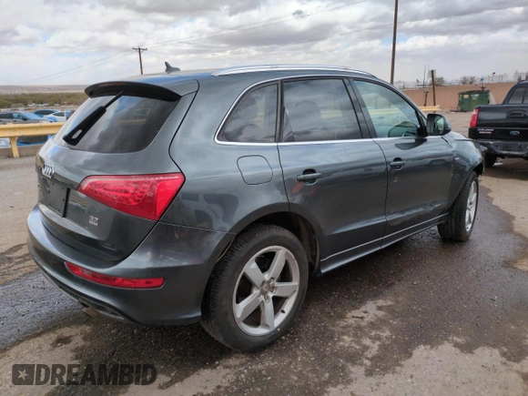 2012 Audi Q5 Premium Plus with VIN WA1DKAFP7CA078449, listed as a Copart auction lot 50728455 with 118,509 mi miles and Salvage title. Bid and sale history available at DreamBid. Image 3.