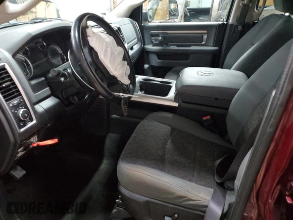 2017 Ram 1500 Big Horn with VIN 1C6RR7TT1HS673754, listed as a Copart auction lot 80468104 with 156,023 mi miles and Clean title. Bid and sale history available at DreamBid. Image 7.