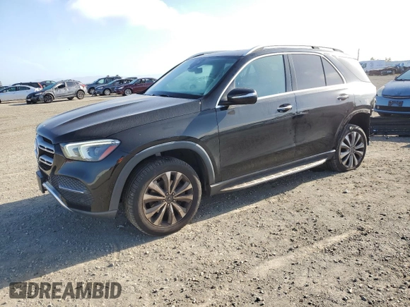 2020 Mercedes-Benz GLE 350 with VIN 4JGFB4KB5LA053605, listed as a Copart auction lot 56928275 with 52,413 mi miles and Salvage title. Bid and sale history available at DreamBid. Image 1.