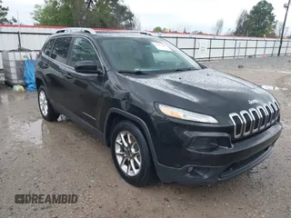 2016 Jeep Cherokee Latitude with VIN 1C4PJLCS4GW347185, listed as a IAAI auction lot 41909802 with 155,026 mi miles. Bid and sale history available at carsss.com. Image 1.
