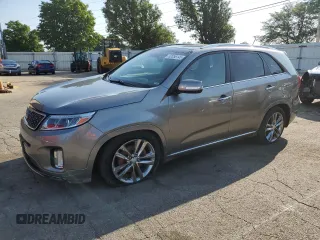 2014 Kia Sorento SX Limited with VIN 5XYKW4A70EG534546, listed as a Copart auction lot 62056145 with 153,142 mi miles and Salvage title. Bid and sale history available at DreamBid. Image 1.