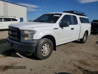 2016 Ford F-150 XL with VIN 1FTEX1C8XGKF13375, listed as a Copart auction lot 50777185 with 226,712 mi miles and Salvage Title. Bid and sale history available at carsss.com. Image 1.