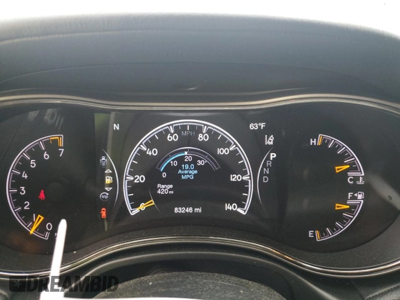 2020 Jeep Grand Cherokee High Altitude z VIN 1C4RJFCG5LC206434, wystawiony jako Copart lot #56097825 z przebiegiem 83 246 mil mil oraz Szkoda całkowita • Salvage title. Historia ofert i sprzedaży dostępna na DreamBid. Obrazek 9.